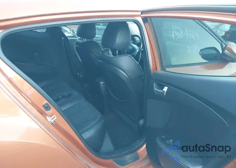 2013 Hyundai Veloster Turbo W/Black из США, поврежденный, VIN KMHTC6AE1DU180195